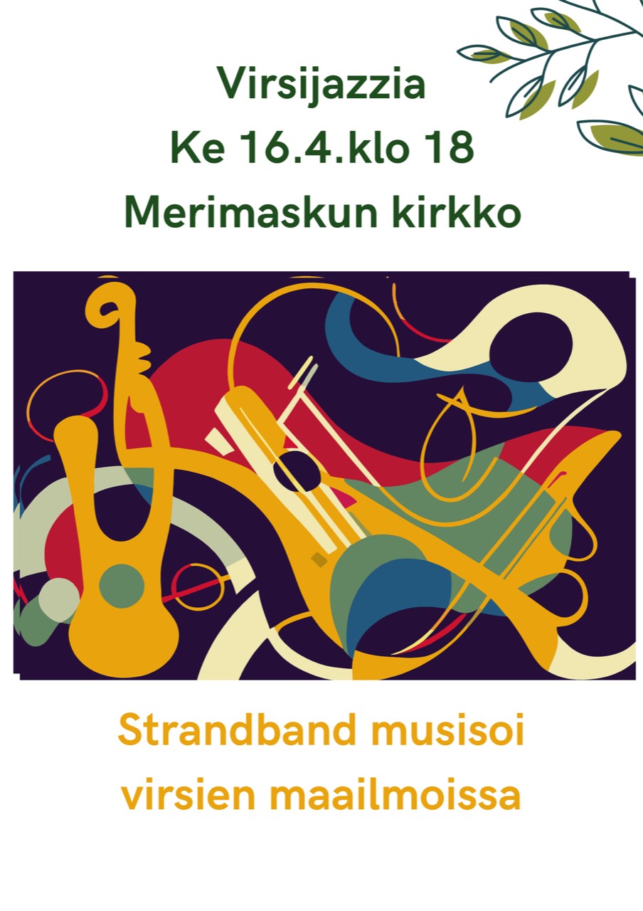 Virsijazzia Konserttijuliste