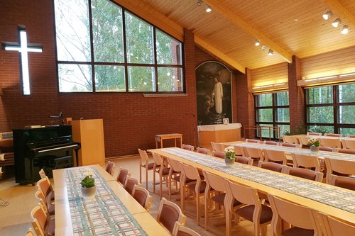 Merimaskun seurakuntasali